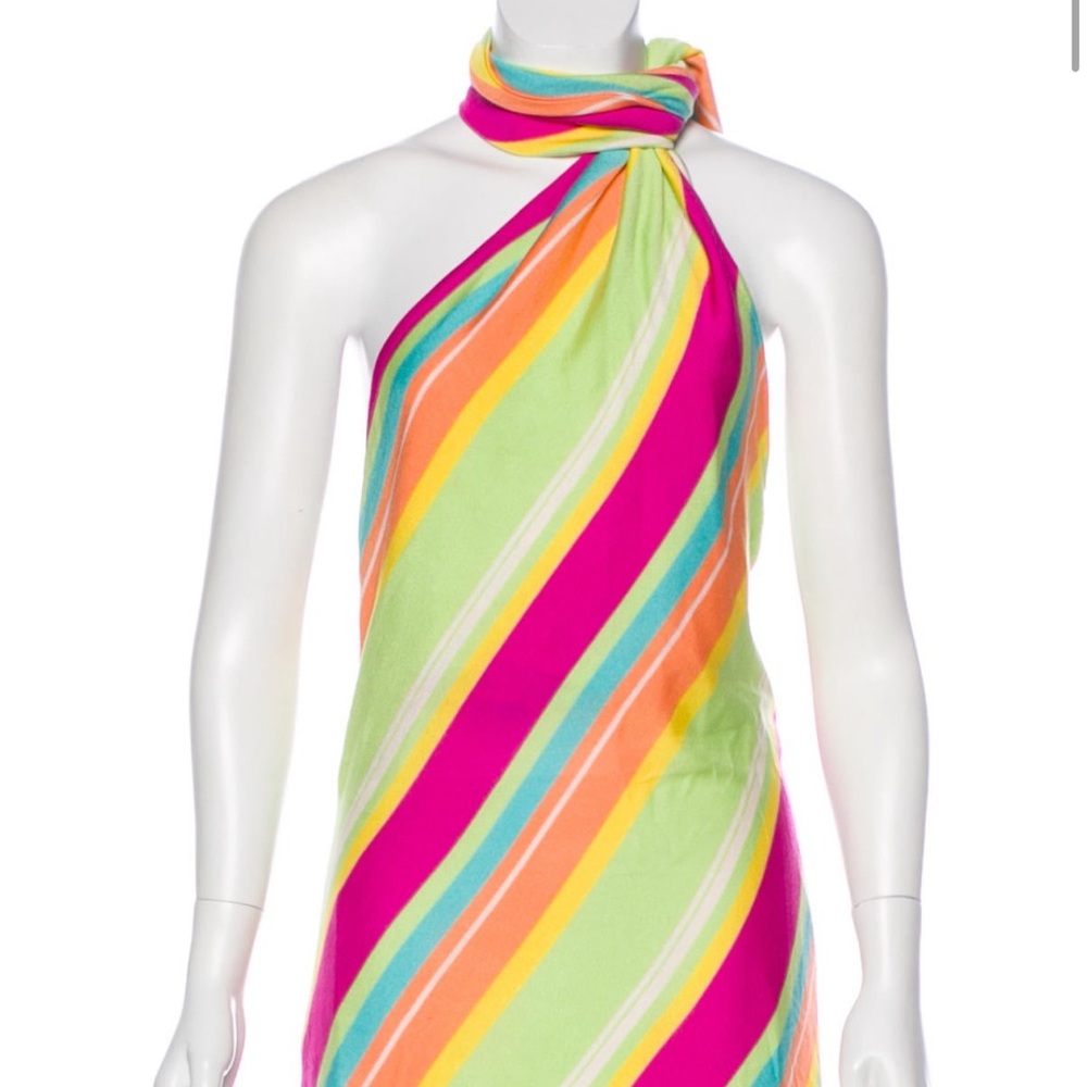 Ralph Lauren Black Label Silk Halter Top